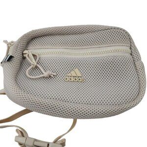 Unisex Adidas core waist/hip bag fanny pack white mesh